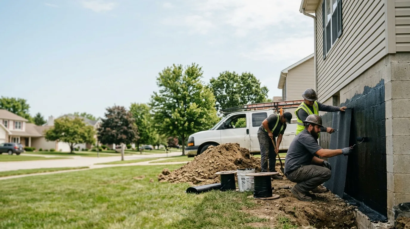 Basement Waterproofing in Murray City, OH near me